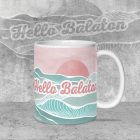 PASZTEL BALATON KERÁMIA BÖGRE