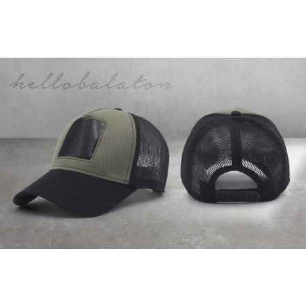 ZÖLD FEKETE BASEBALL SAPKA