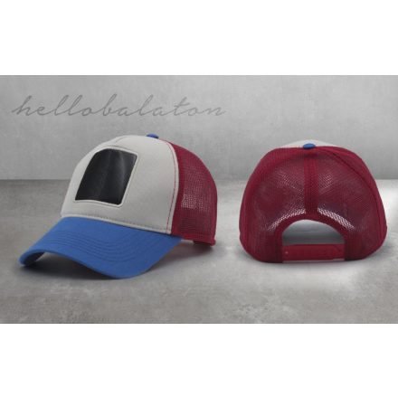 PIROS KÉK GYEREK BASEBALL SAPKA
