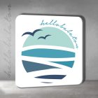 HELLO BALATON LOGÓ SAPKA CÍMKE