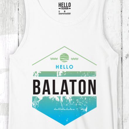 HELLO BALATON KOPTATOTT FÉRFI ATLÉTA FEHÉR