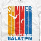 SUMMER FÉRFI KEREK NYAKÚ PÓLÓ FEHÉR