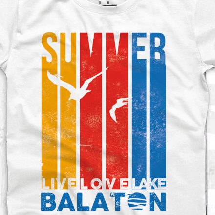 SUMMER FÉRFI KEREK NYAKÚ PÓLÓ FEHÉR