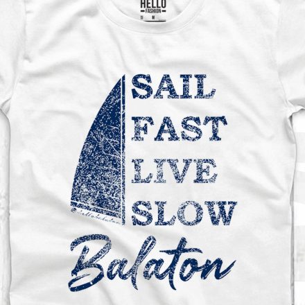SAIL FAST FÉRFI KEREK NYAKÚ PÓLÓ FEHÉR