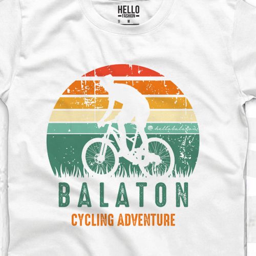 BALATON BICAJOS FÉRFI KEREK NYAKÚ PÓLÓ FEHÉR