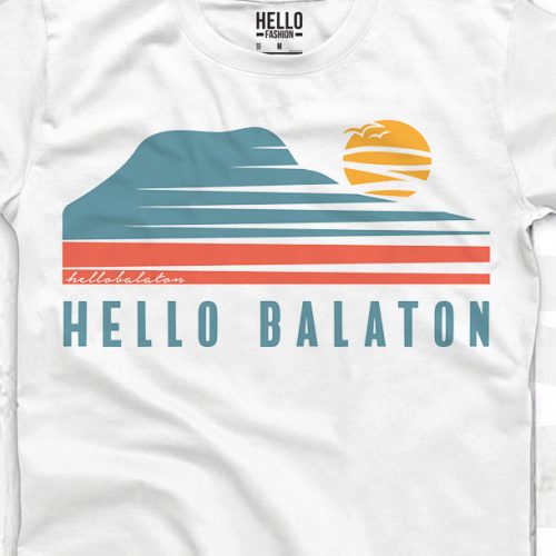 BADACSONY MINIMÁL FÉRFI KEREK NYAKÚ PÓLÓ FEHÉR