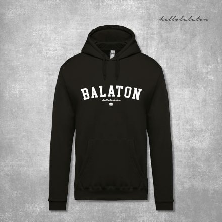BALATON COLLEGE FÉRFI PULÓVER FEKETE