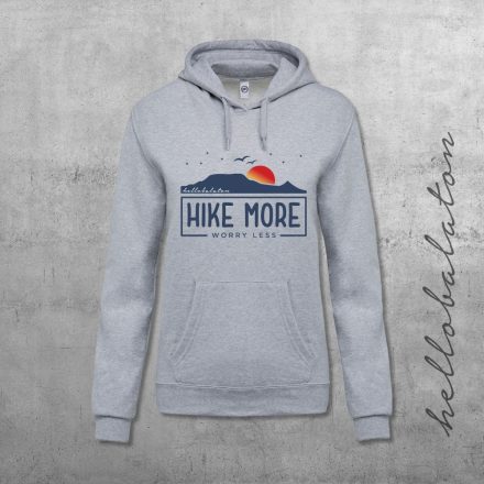 HIKE MORE FÉRFI PULÓVER SZÜRKE