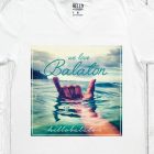 WE LOVE BALATON FÉRFI V NYAKÚ PÓLÓ FEHÉR