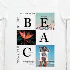 BEACH FÉRFI V NYAKÚ PÓLÓ FEHÉR
