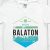 HELLO BALATON KOPTATOTT FÉRFI V NYAKÚ PÓLÓ FEHÉR