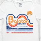 BALATON DREAMING FÉRFI V NYAKÚ PÓLÓ FEHÉR