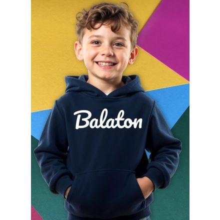 BALATON FELIRAT UNISEX GYEREK PULÓVER SÖTÉTKÉK