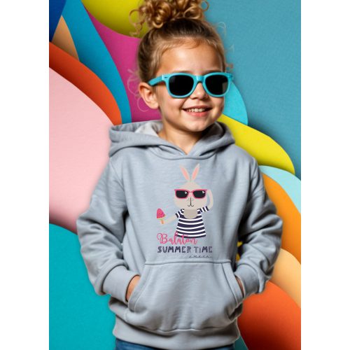 NYUSZIS UNISEX GYEREK PULÓVER SZÜRKE