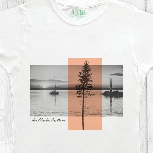 BALATONI BÉKE KEREK NYAKÚ PÓLÓ FEHÉR