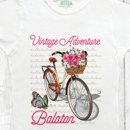 VINTAGE BICAJOS KEREK NYAKÚ NŐI PÓLÓ FEHÉR