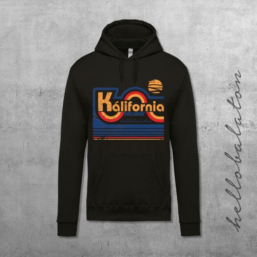 KÁLIFORNIA NŐI PULÓVER FEKETE