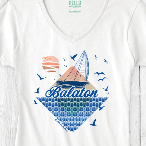 BALATON SAILING V NYAKÚ NŐI PÓLÓ FEHÉR