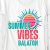 SUMMER VIBES V NYAKÚ NŐI PÓLÓ FEHÉR