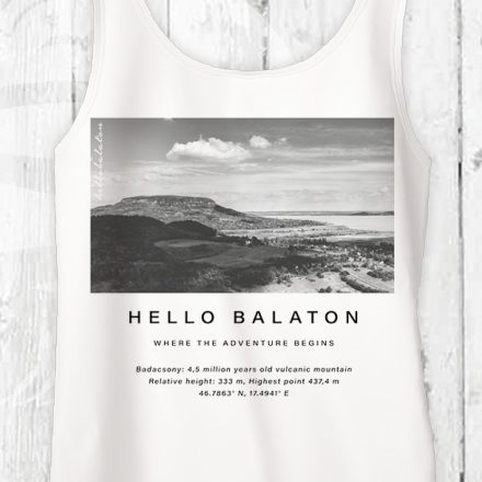 FEKETE FEHÉR BADACSONY NŐI ATLÉTA FEHÉR