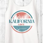 KÁLIFORNIA PÁLMA NŐI ATLÉTA FEHÉR