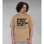 SPORTY AND RICH  FÉRFI ORG. PAMUT PÓLÓ BARNA