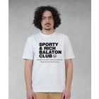 SPORTY AND RICH  FÉRFI ORG. PAMUT PÓLÓ FEHÉR