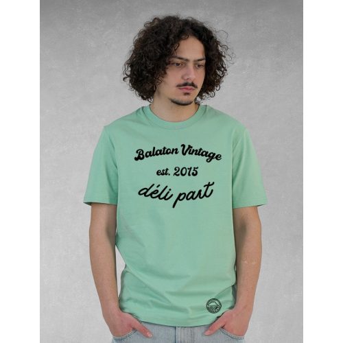 DÉLI PART  FÉRFI ORG. PAMUT PÓLÓ ZÖLD