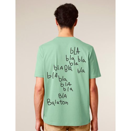 BLA BLA  FÉRFI ORG. PAMUT PÓLÓ ZÖLD