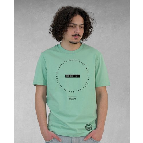 BLUE LAKE  FÉRFI ORG. PAMUT PÓLÓ ZÖLD