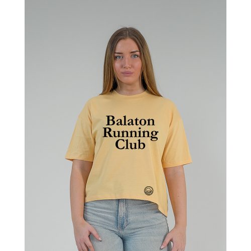 BALATON RUNNING NŐI ORG. PAMUT BOXY PÓLÓ NARANCS