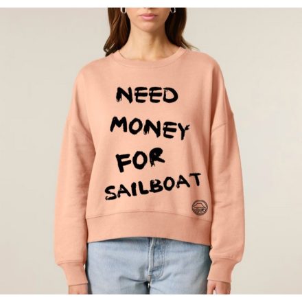 NEED MONEY NŐI ORG. PAMUT  PULÓVER BARACK