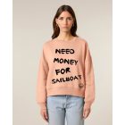 NEED MONEY NŐI ORG. PAMUT  PULÓVER BARACK