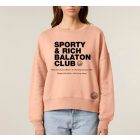 SPORTY AND RICH NŐI ORG. PAMUT  PULÓVER BARACK