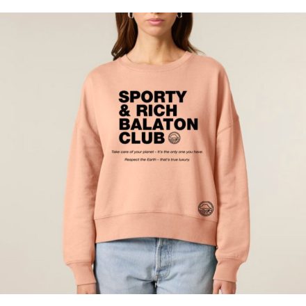 SPORTY AND RICH NŐI ORG. PAMUT  PULÓVER BARACK
