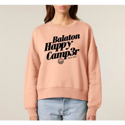 HAPPY CAMPER NŐI ORG. PAMUT  PULÓVER BARACK