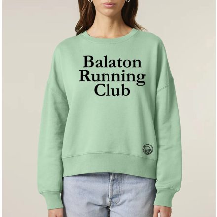 BALATON RUNNING NŐI ORG. PAMUT PULÓVER ZÖLD