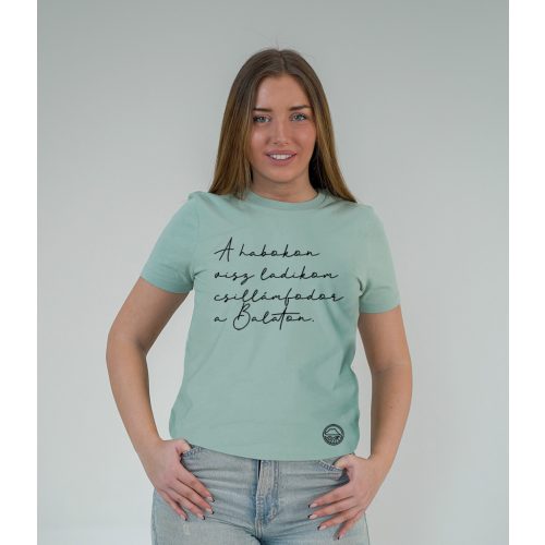HABOKON VISZ LADIKOM NŐI ORG. PAMUT PÓLÓ ZÖLD