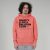 SPORTY AND RICH UNISEX ORG. PAMUT HOODIE KORALL