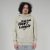 HAPPY CAMPER UNISEX ORG. PAMUT HOODIE SIVATAGI POR