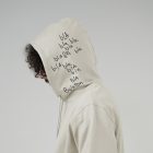 BLA BLA  UNISEX ORG. PAMUT HOODIE SIVATAGI POR