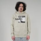STÉGES UNISEX ORG. PAMUT HOODIE SIVATAGI POR