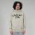 CHILL VIBES UNISEX ORG. PAMUT HOODIE SIVATAGI POR