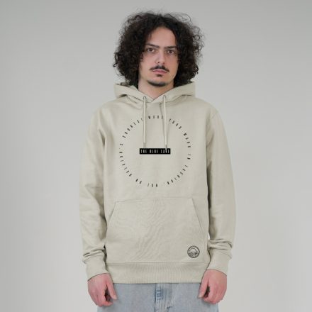 BLUE LAKE  UNISEX ORG. PAMUT HOODIE SIVATAGI POR