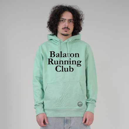 BALATON RUNNING  UNISEX ORG. PAMUT HOODIE ZÖLD
