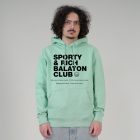 SPORTY AND RICH UNISEX ORG. PAMUT HOODIE ZÖLD