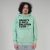 SPORTY AND RICH UNISEX ORG. PAMUT HOODIE ZÖLD