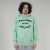 DÉLI PART UNISEX ORG. PAMUT HOODIE ZÖLD
