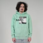 STÉGES UNISEX ORG. PAMUT HOODIE ZÖLD