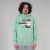 STÉGES UNISEX ORG. PAMUT HOODIE ZÖLD